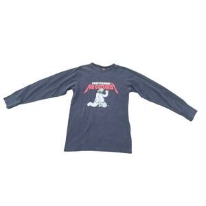 Vintage 2007 The Simpsons Homer Air Guitarist Thermal Shirt – Size L (Fits S/M)